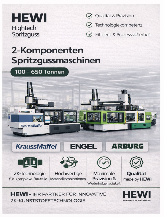 2K-Werkstoffe Maschinenpark